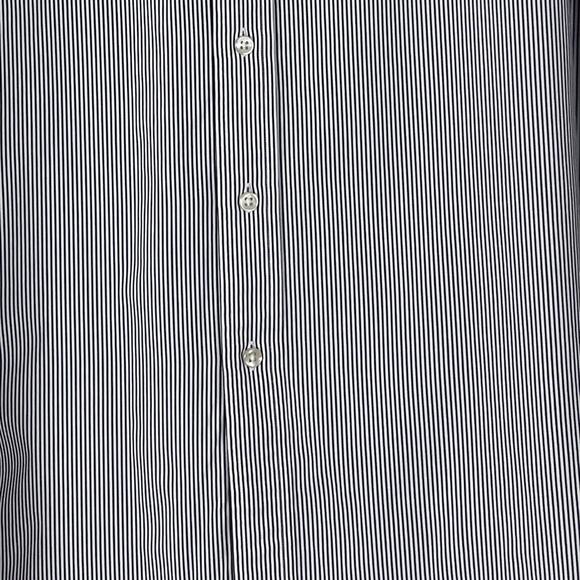 Ralph Lauren Men’s Shirt Collared Button Down Point Collar Black Stripe Size XXL - Picture 8 of 11